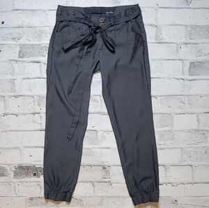 Joe’s Jeans Black Paperbag Waist Jogger Pants Size 25 Women’s